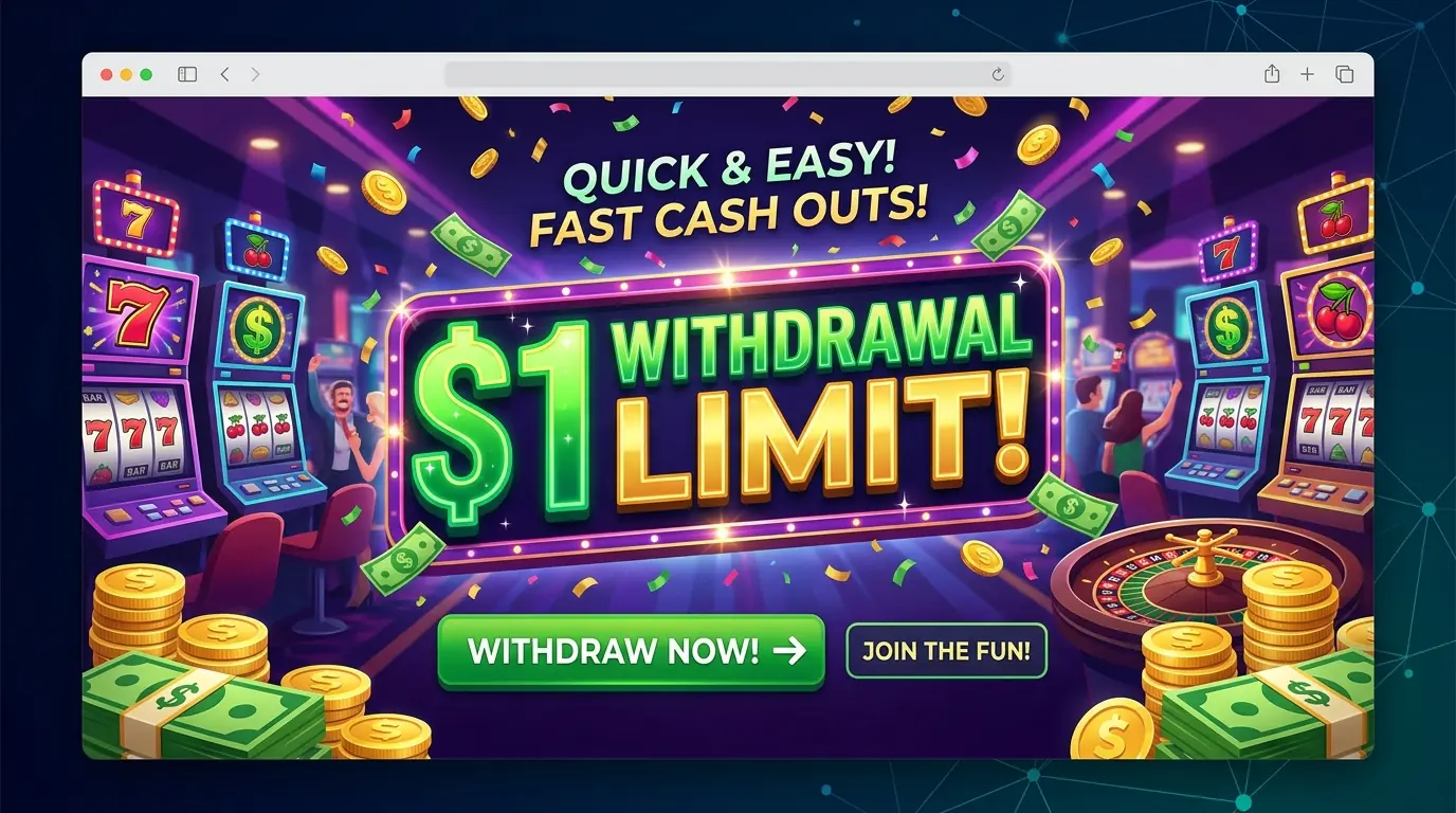 1 € uttak Yabby casino